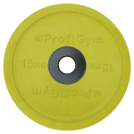 Диск олимпийский обрезиненный «PROFIGYM» d=51мм, цветной, 1,25-25 кг